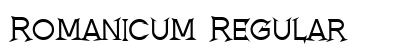 Romanicum Regular Preview