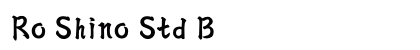 Ro Shino Std B preview