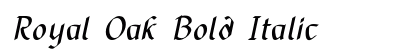 Royal Oak Bold Italic preview