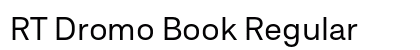 RT Dromo Book Regular preview