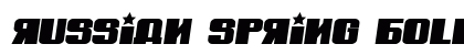 Russian Spring Bold Italic preview