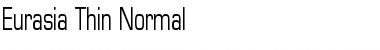 Eurasia Thin Normal Font