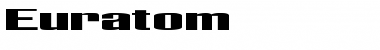 Euratom Font