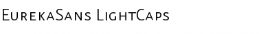 EurekaSans-LightCaps Regular Font