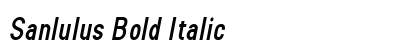 Sanlulus Bold Italic preview