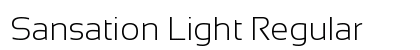 Sansation Light Regular preview