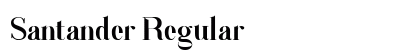Santander Regular preview