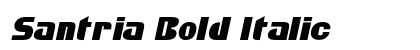 Santria Bold Italic preview