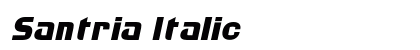 Santria Italic preview