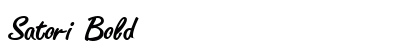 Satori Bold preview