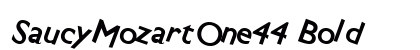 SaucyMozartOne44 Bold preview