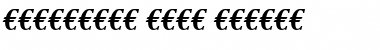 EuroSerif Font