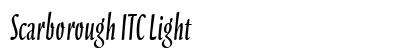 Scarborough ITC Light Preview
