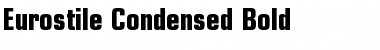 Eurostile-Condensed Bold Font