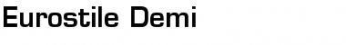 Download Eurostile-Demi Font