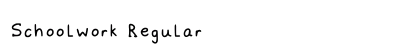 Schoolwork Regular preview