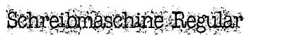 Schreibmaschine Regular preview