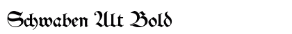 Schwaben Alt Bold preview