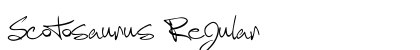 Scotosaurus Regular preview