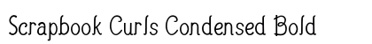 Scrapbook Curls Condensed Bold Preview