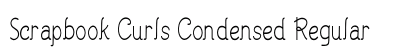 Scrapbook Curls Condensed Regular Preview