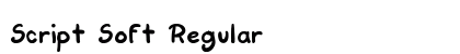 Script Soft Regular preview