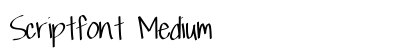 Scriptfont Medium preview