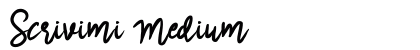 Scrivimi Medium preview