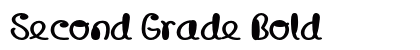 Second Grade Bold preview