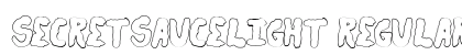 secretsaucelight Regular preview