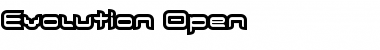 Evolution Regular Font Evolution Regular Font