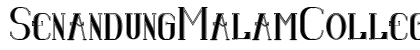 Senandung Malam College Bold preview