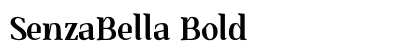 SenzaBella Bold preview