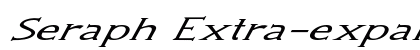 Seraph Extra-expanded Italic preview