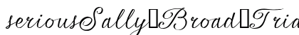 seriousSally_Broad_Trial Bold preview