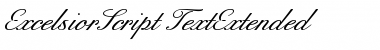 ExcelsiorScript Font