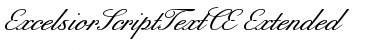 Download ExcelsiorScriptTextCE Font