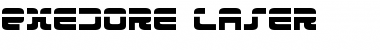 Exedore Laser Font
