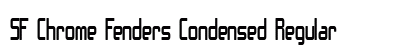 SF Chrome Fenders Condensed Regular preview