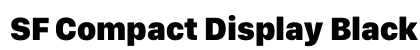 SF Compact Display Black Preview