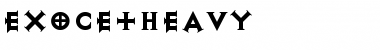 ExocetHeavy Font