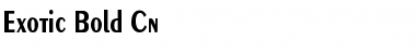 Download Exotic-Bold Cn Font Download Exotic-Bold Cn Font