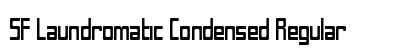 SF Laundromatic Condensed Regular Preview