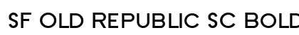 SF Old Republic SC Bold preview