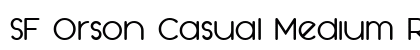 SF Orson Casual Medium Regular Preview