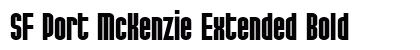 SF Port McKenzie Extended Bold preview