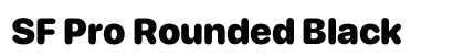 SF Pro Rounded Black Preview