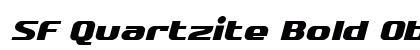 SF Quartzite Bold Oblique Preview