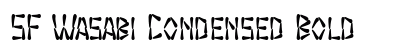 SF Wasabi Condensed Bold preview