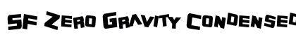 SF Zero Gravity Condensed Bold preview
